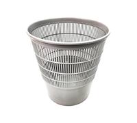 Ecoplast Papelera de plástico, cesta de oficina grande, 2,5 l