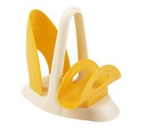 Ecoplast tulipán Servilletero Inferior, plástico, Color Marfil/Amarillo, 22,3 x 12,5 x 20 cm