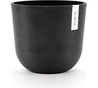 Ecopots Oslo Water Reservoir - Dark Grey - Ø 25 cm, Altura 21,8 cm
