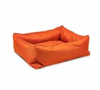 Ecopuf - Cesta para Perro - Snoopy - Cama para Perro Cómoda 70x60cm - Relleno de Bolitas de Silicona, Poliéster Suave Resistente a los Arañazos, Ideal para Descansar - NC9