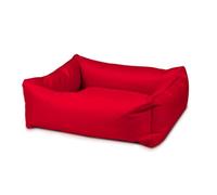 Ecopuf - Cesta para Perro - Snoopy - Cama para Perro Cómoda 70x60cm - Relleno de Bolitas de Silicona, Poliéster Suave Resistente a los Arañazos, Ideal para Descansar - NC12