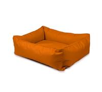 Ecopuf - Cesta para Perro - Snoopy - Cama para Perro Cómoda 70x60cm - Relleno de Bolitas de Silicona, Poliéster Suave Resistente a los Arañazos, Ideal para Descansar - NC11