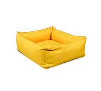 Ecopuf - Cesta para Perro - Snoopy - Cama para Perro Cómoda 70x60cm - Relleno de Bolitas de Silicona, Poliéster Suave Resistente a los Arañazos, Ideal para Descansar - NC4