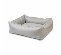 Ecopuf - Cesta para Perro - Snoopy - Cama para Perro Cómoda 70x60cm - Relleno de Bolitas de Silicona, Poliéster Suave Resistente a los Arañazos, Ideal para Descansar - NC13