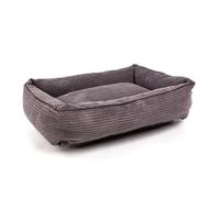 Ecopuf - Cesta para Perros Snoopy XL: Cómoda Cama para Perros de 75×50cm con Cojín de Espuma, Cuello Reforzado y Funda Extraíble, Material Resistente y Fácil de Limpiar - SZ90