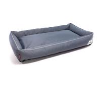 Ecopuf - Cesta para Perros Snoopy XXL - Cama para Perros Grandes 120×70cm con Espacio Interior 100×55cm, Relleno de Bolitas de Silicona y Espuma - Poliéster NC13/NC16