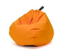 Ecopuf Oscar - Sillón puf Grande de Exterior e Interior de Tejido de poliéster Oxford 600D Impermeable Acolchado con asa para Transporte