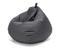 Ecopuf Oscar - Sillón puf Grande de Exterior e Interior de Tejido de poliéster Oxford 600D Impermeable Acolchado con asa para Transporte