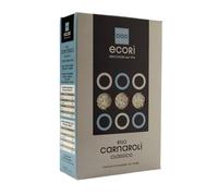 ECORÌ - Arroz Carnaroli Clásico 1kg Envasado al vacío - Cultivado en Vercelli y Novara - Ideal para Risottos - Naturalmente Sin Gluten - 100% Italiano - Trazable - Ecológico
