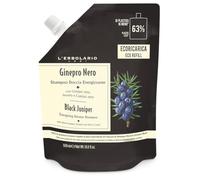 Ecoricarica - Champú de ducha energizante Ginepro negro | Gel de ducha para hombre - Limpiador para cuerpo y cabello - Sin siliconas, parabenos ni petrolatos - Fabricado en Italia