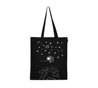 Ecoright Shopping Bag, Cotton Fabric Bag, Printed with Zip, Robust Carry Bag with Handle, Fabric Bag for Women, Utility(Pack of 10)