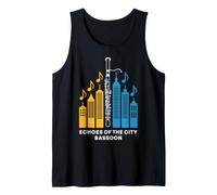 Ecos de la Ciudad diseño del Horizonte del Fagot Camiseta sin Mangas