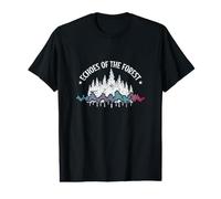 Ecos del Bosque Camiseta gráfica económica