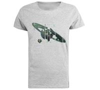 Ecos del Ojo - Informe De Error Camiseta De Manga Corta De Mujer Gris Grey Women tee Short Sleeve T-Shirt