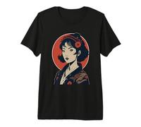 Ecos del Pasado: El Arte japonés Camiseta Premium