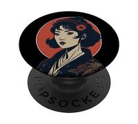 Ecos del Pasado: El Arte japonés PopSockets PopGrip Adhesivo