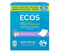 Ecos Laverry Detergent Sheets Vegan No Jug de plstico No Mess & Liquid Free - Lavandry Sheets in Weller - Sheets de detergente de lavandera con pla