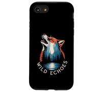 Ecos Salvajes Aullando Lobo Bosque Reflejo Carcasa para iPhone SE (2020) / 7/8