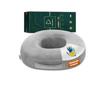 Ecosafeter Donut Hemorroides Cojín de Asiento para Silla de Oficina Sencillo y Práctico, Almohada Ergonómica para Coxis, para Embarazo, Postnatal, Ciática, Coxis