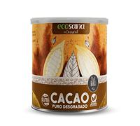 ECOSANA CACAO PURO DESGRASADO CERTIFICADO BIO by DRASANVI - Bajo contenido en materia grasa - 100% natural - Sin azúcares añadidos - VEGANO - SIN GLUTEN - 275g