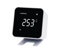 Ecosense EcoBlu Detector de Radón Digital para Casa, Pantalla Clara