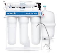Ecosoft Standard PRO Filtro de Ósmosis Inversa, Sin Bomba, Solución Compacta de Purificación de Agua