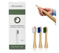 Ecosonic® Recambio cabezales de bambú, pack x3
