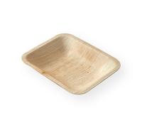 Ecosoulife-PL16-2003NT Vajilla de Hoja de Palma, Color Beige (PL16-2003NT)