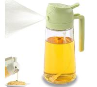 ecospray plus aceite,2 In 1 Glass Oil Sprayer & Dispenser,Glass Bottle Olive Oil Spray Sprayer for Cooking,Cooking Oil Dispenser and Spray Bottle for Kitchen,Leakproof Oil Container Vinegar Sprayer