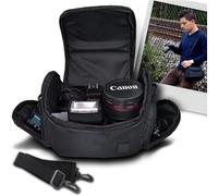 eCostConnection Funda acolchada para equipo de cámara compatible con cámaras Canon, Sony, Nikon, Olympus, Fuji, Samsung y equipos