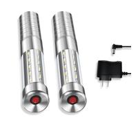 Ecostrobe Luz estroboscópica de bastón, luz de mano para escenario, bengalas de botella de champán, luces LED reutilizables para conciertos en interiores, para bar, club, cumpleaños, bodas, fiestas