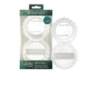 Ecotools Sea Gems Pearl Puff Makeup Puff With Case And Mirror (2 Units)
