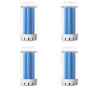 ECOVACS - 4 piezas para aspiradora ECOVACS compatible con Ecovacs DEEBOT N30 OMNI/N30 PRO OMNI DSC060002 detergente sólido azul, accesorios de repuesto para robot aspirador