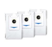 ECOVACS Bolsa para Polvo 3 Piezas para DEEBOT T30S / T30S COMBO / X2 OMNI/ X2 COMBO / X2 OMNI COMPLETE Robot Aspirador y Mopa Combo Blanco