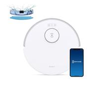 ECOVACS DEEBOT N20, Robot aspiradora de succión Potente 8000 Pa, batería de 300 min, evitación Inteligente obstáculos, tecnología antienredos, alfombras y pelos de Mascotas, WiFi-Alexa-App