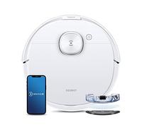 ECOVACS DEEBOT N8 PRO Robot Aspirador con Función Mopa, 2600 Pa, Detección de Obstáculos 3D, Robot Aspirador, Función Láser, 67 dB, App, Alexa, Blanco