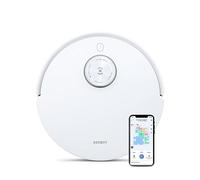 ECOVACS DEEBOT T10, Robot Aspirador con Mopas vibratorias (OZMO Pro 3.0), 3000Pa, reconocimiento de obstáculos con IA (AIVI 3.0), mapeo 3D, batería de 5200 mAh, Asistente de Voz YIKO