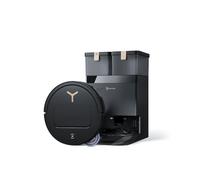 ECOVACS DEEBOT T50 Pro Omni Gen3 Robot Aspirador y fregado, Cepillo y mopa extens., 25 000Pa, AIVI 3D 3.0, solución de Limpieza automática, Lavado con Agua a 75°C, Secado de Aire Caliente, Negro