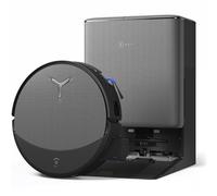 ECOVACS DEEBOT T90 Pro Omni Robot Aspirador y Mopa, 30 000 Pa, Carga PowerBoost, OZMO Roller 3.0 con Tecnología TruEdge 3.0, Aplicación Automática de la Solución de Limpieza, Agent YIKO AI, Negro