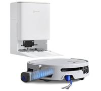 ECOVACS DEEBOT T90S Omni Robot Aspirador y Fregasuelos, 30 000 Pa | OZMO Roller Gen3, Rodillo autolavable, limpieza de bordes, navegación con IA, ultrasilencioso, estación todo en uno