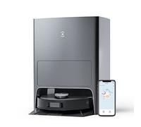 ECOVACS, DEEBOT X1 Omni, Robot Aspirador con función de fregado y estación de Limpieza Multifuncional, Potencia de succión de 5000 pa, evitación de obstáculos 3D, batería de 260 min, X1OMNI