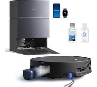 ECOVACS DEEBOT X11S Pro Omni Robot Aspirador y Mopa, succión de 30000 Pa, mopa de Rodillo OZMO, Carga Continua PowerBoost, ZeroTangle, navegación IA, Sistema de solución de Limpieza Dual, Agente YIKO