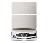 ECOVACS DEEBOT X12 PRO OMNI Blanco Estación de limpieza «todo en uno», potencia de succión de 22 000 Pa, FocusJet, OZMO Roller 3.0, ZeroTangle 4.0