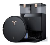 ECOVACS DEEBOT X8 Pro Omni Robot Aspirador y Fregasuelos con Base Automàtico, 18000 Pa, Fregona Autolavante Instantánea OZMO Roller, Lavado con Agua Caliente 75 ℃, Anade Detergente Automatico, Blanco