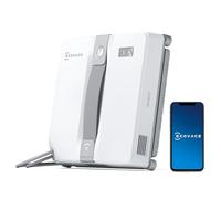 ECOVACS Robot limpiacristales WINBOT Mini diseño Compacto, boquillas Dobles con pulverizador ultrasónico, Sistema de protección de 9 etapas, planificación Inteligente de rutas, 3 Modos de Limpieza