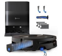 ECOVACS T90 MAX Pro Care Kit Robot Aspirador y Fregasuelos, Mejora T50 | Rodillo autolavable OZMO ROLLER Gen3, BLAST de 40 000 Pa, lavado a 100 °C, ZeroTangle Gen4, TruEdge Gen3, estación OMNI
