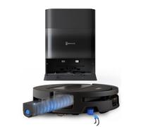 ECOVACS T90 MAX Pro Robot Aspirador y Fregasuelos, Negro, Mejora T50 | Rodillo autolavable OZMO ROLLER 3.0, BLAST de 40 000 Pa, lavado a 100 °C, ZeroTangle 4.0, TruEdge 3.0, estación OMNI