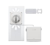 ECOVACS WINBOT W2S Pro Omni Care Kit Robot limpiacristales con estación | Limpieza de borde a borde, Navegación inteligente, Depósito de gran capacidad, Funcionamiento silencioso, Multisuperficie