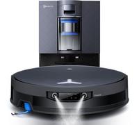 ECOVACS X12 OMNICYCLONE Robot Aspirador y Friegasuelos, Blast y 22 000 Pa, tecnología FocusJet para Manchas, PowerBoost ultrarrápido, OZMO Roller 3.0, Rodillo Inteligente