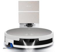 ECOVACS X12 Pro Omni Robot Aspirador y fregasuelos, Blast y 22000 Pa | FocusJet para Manchas, PowerBoost ultrarrápido, OZMO Roller Gen3, Rodillo Inteligente Extensible elevable, AIVI 3D Gen4